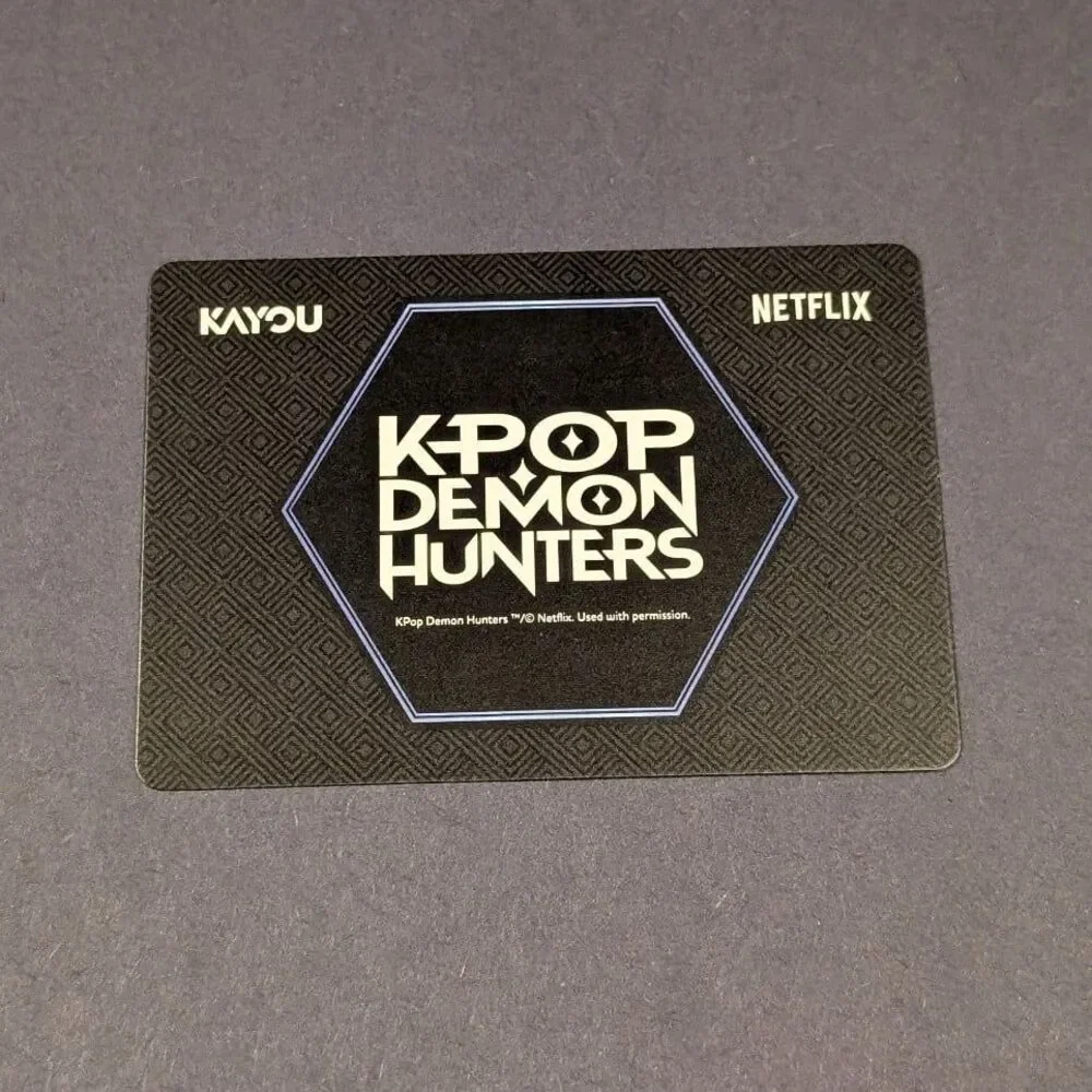 Kayou K-Pop Demon Hunters Rumi Fights Demons HR Trading Card KPDH01-HR-011